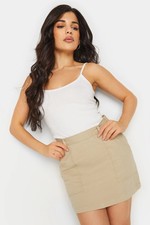 PixieGirl Petite Women's Utility Mini Skirt