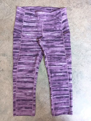 Lululemon Speed Up Crop Leggings Shadowed Smoked Mullberry Größe 8 UK 12.   Z11