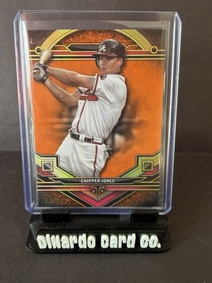 Topps Triple Threads 2024 Chipper Jones Amber #129 /199 Atlanta Braves MLB