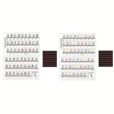 Keyboard Stickers Piano Sticker Staff 1pc Black/colorful Lightweight Practical
