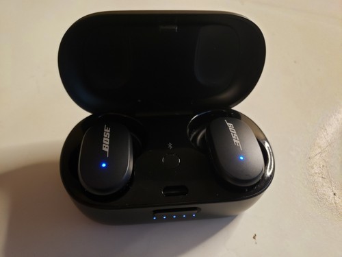 Bose - QuietComfort True Wireless Noise Cancelling In-Ear Ohrhörer - Schwarz