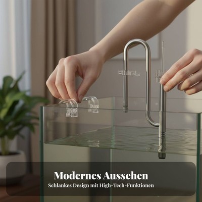 Lily Pipe Set Edelstahl entfernt Ölfilm Edelstahl Lily Pipe Set für Aquascaper