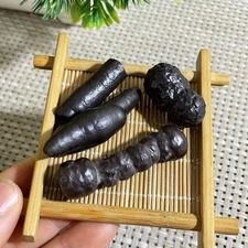 4pcs 65g Limonite & Hematite pseudomorph after Marcasite Prophecy Rock Stone