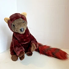 Discovery Kids Madagascar Limited Edition Ring Tailed Mongoose Plush 2001 Rare