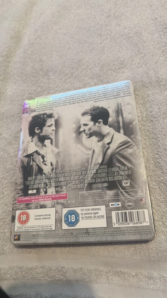 Fight Club - Limited Edition Steelbook Blu-ray Rare OOP - Image 3 of 4