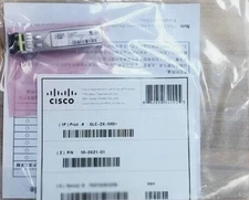 New Cisco GLC-ZX-SMD SFP 1000BASE-ZX 1550nm 70km Single-Mode Transceiver Sealed
