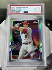2021 Topps Chrome Mike Trout Refractor #27 Angels