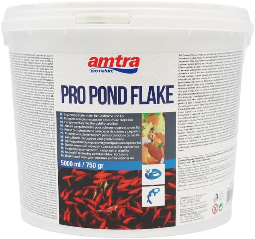 Pro Pond Flake 5000 Ml Mangime Professionale per Laghetto