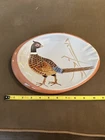Vintage MCM Stangl Pottery Pheasant Hand Painted Cigar Smoking Tray Ashtray