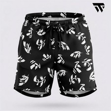Men's Quick Dry Swim Trunks Board Shorts with 2 Pockets Beach Bathing Suit