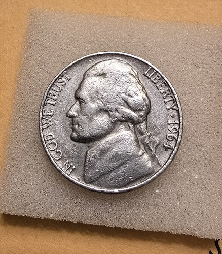 Extremely RARE!! 1964 D Jefferson Nickel - Error Coin - Picture 8 of 12