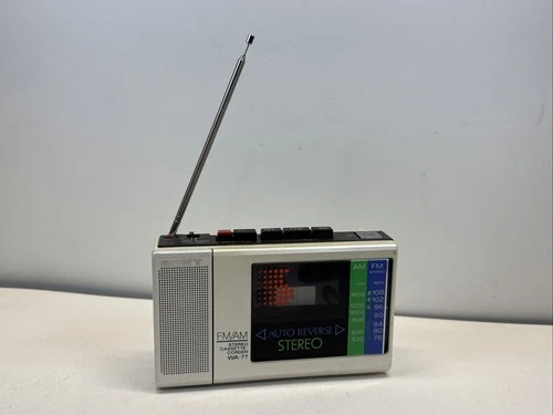 Vintage Sony WA-77 Stereo Cassette Player Walkman For Parts PLEASE READ