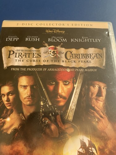 PIRATES OF THE CARIBBEAN 2-DISC DVD SET -:- IN VERY NICE PLAYED CONDITION. - Bild 2 von 8