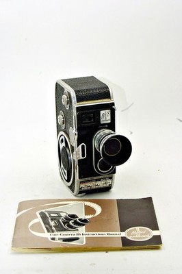 Bolex Paillard-Bolex B8 8mm Cine Movie Camera with one lens, TESTED