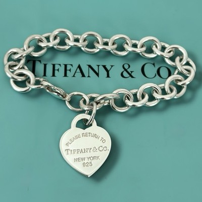 Original Tiffany & Co ARMBAND - Return to Tiffany Herzanhänger Armband 19 cm