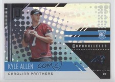 2018 Panini Unparalleled Rookie Kyle Allen #287 3n1