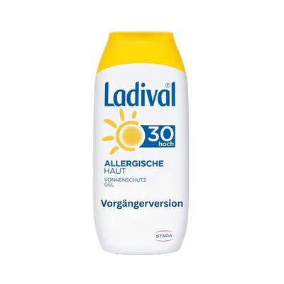 LADIVAL allergische Haut Gel LSF 30, 200 ml PZN 03373492 MHD 10.2026