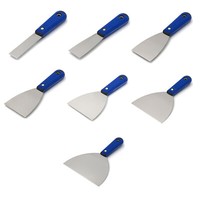 7X Spachtel 25-150Mm Dewepro Set Malerspachtel 2-K Griff Gipserspachtel Spatel