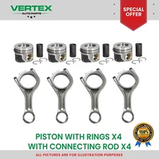 For LAND RANGE ROVER EVOQUE VELAR SPORT 2.0D 204DTD Piston Set With Conrod Set