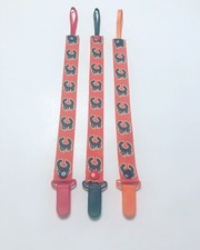 Handmade Pacifier Holder - Sports - Hockey - Calgary Flames