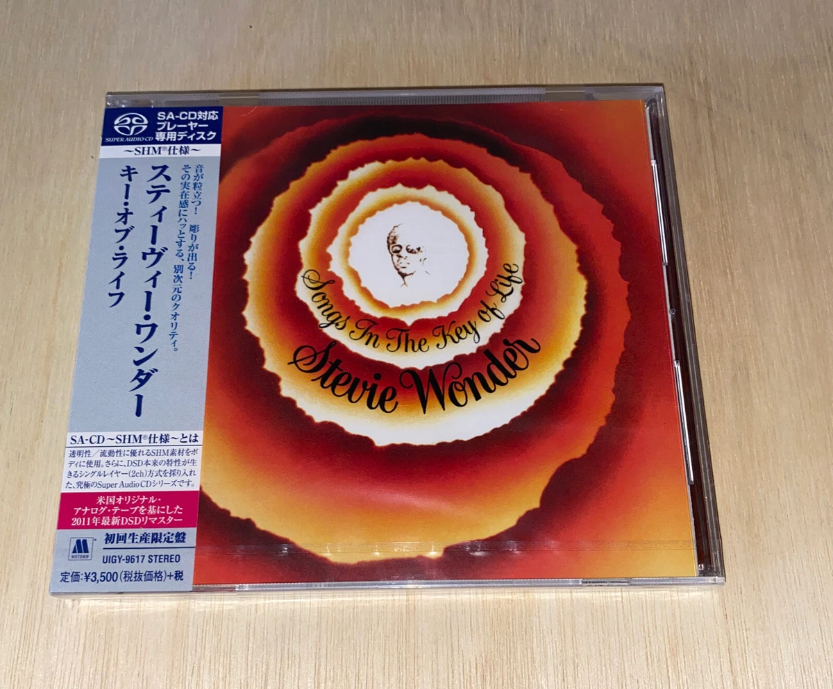 Stevie Wonder Sealed Songs In The Key Of Life SHM SA-CD Japan Pressing Edition