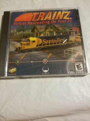 Video Game PC Trainz Virtual Railroading 2002