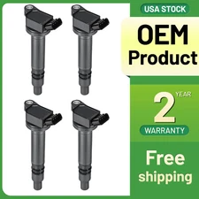 4 Ignition Coil Pack For 2.5 L4 Toyota Highlander RAV4 Camry Avalon UF507