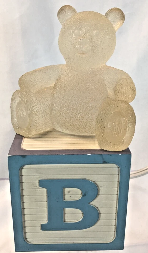 ¡Adorable lámpara portátil de oso de peluche GE/Luz nocturna! Foto 4 de 4