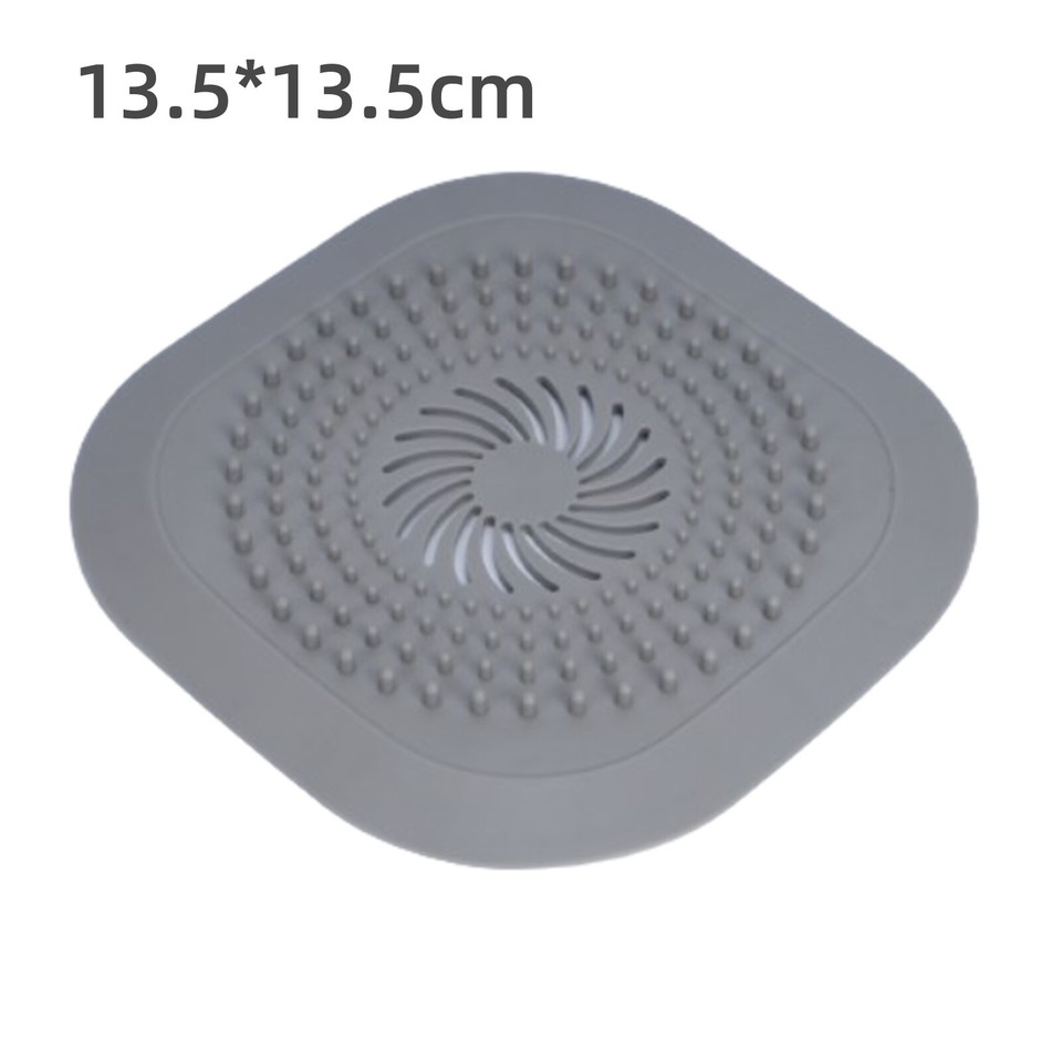 2PCS Hair Drain Catcher Drain Cover Shower Bath Plug Sink Strainer Hair
