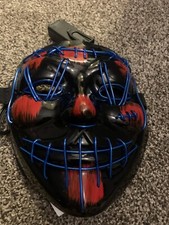 The Purge Halloween Light Up "Stitches" LED Mask Costume Purge