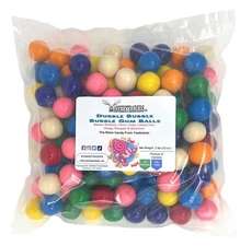 Dubble Bubble 8 Flavor 1" Gum Balls, 2 lbs. ~ YANKEETRADERS® ~ FREE SHIPPING