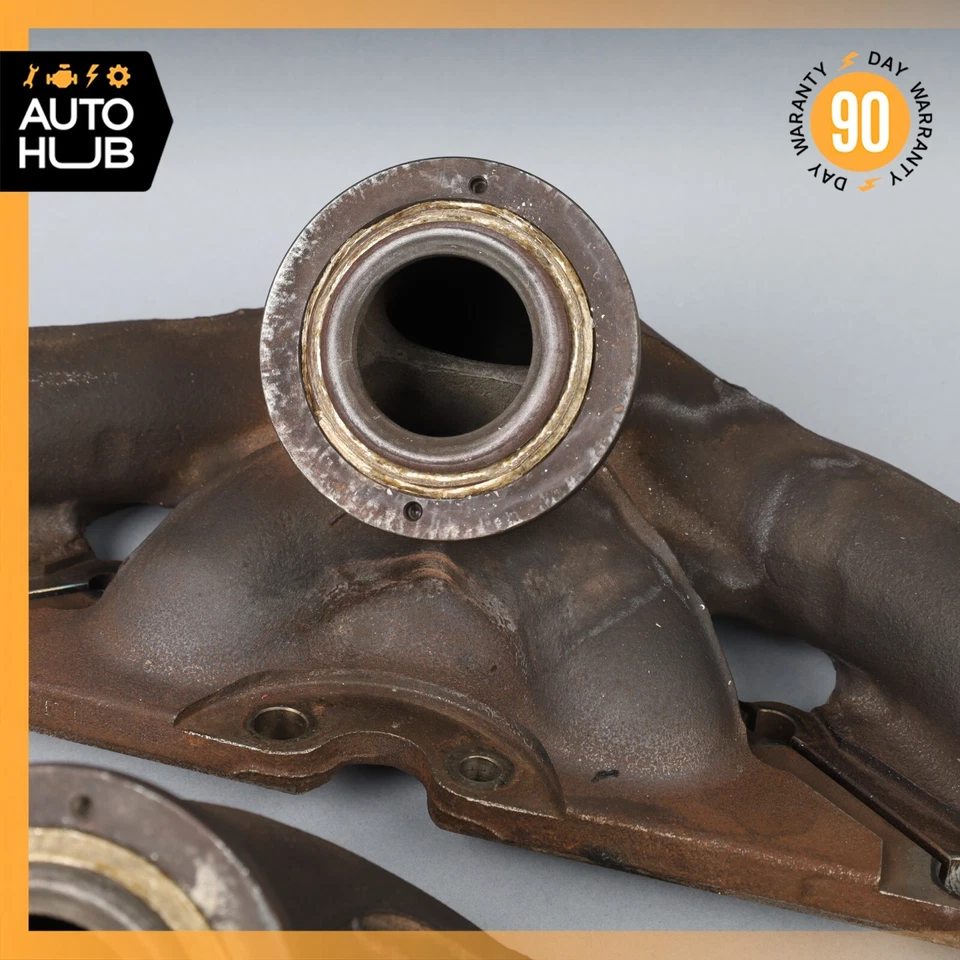 06-19 BMW F04 750i 650i 550i 4.4 V8 Exhaust Manifold Left & Right Side Set OEM - Image 2 of 4