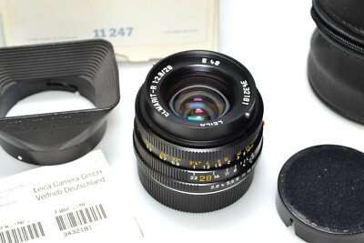 Leica Elmarit-R 28mm F2.8 E48 11247 BOXED | eBay