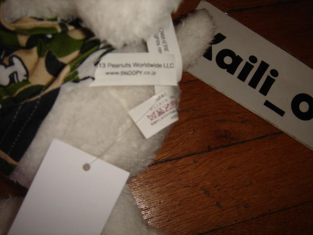 A Bathing Ape x PEANUTS Snoopy Plush Doll KAWS Bape 2013 B | eBay UK