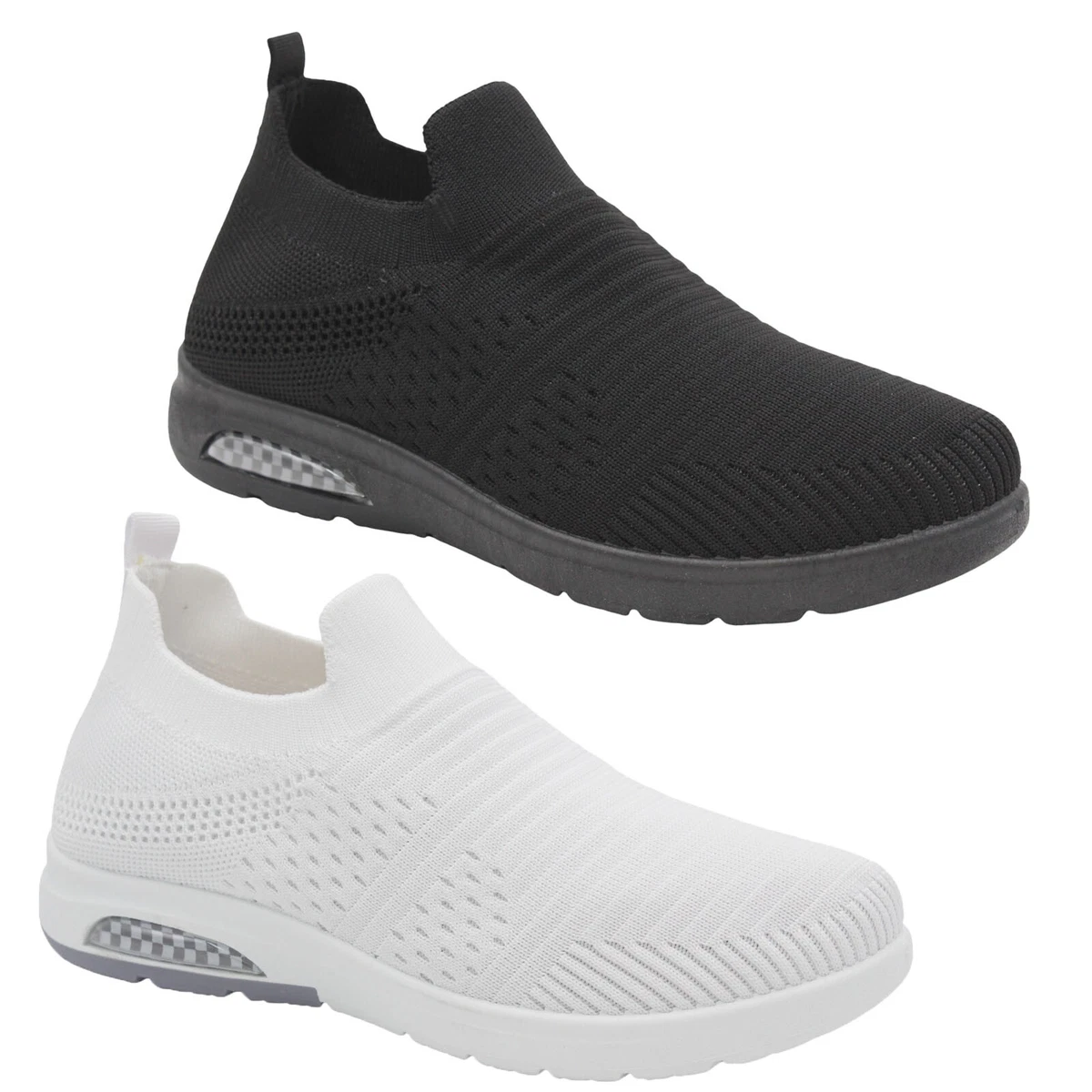 Ladies lightweight deals slip on trainers