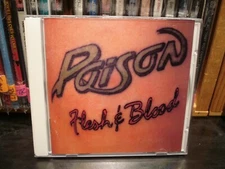 Poison ~ Flesh & Blood ~ (CD, Jul-1990, Glam Hair Metal LP Capitol/EMI Records)
