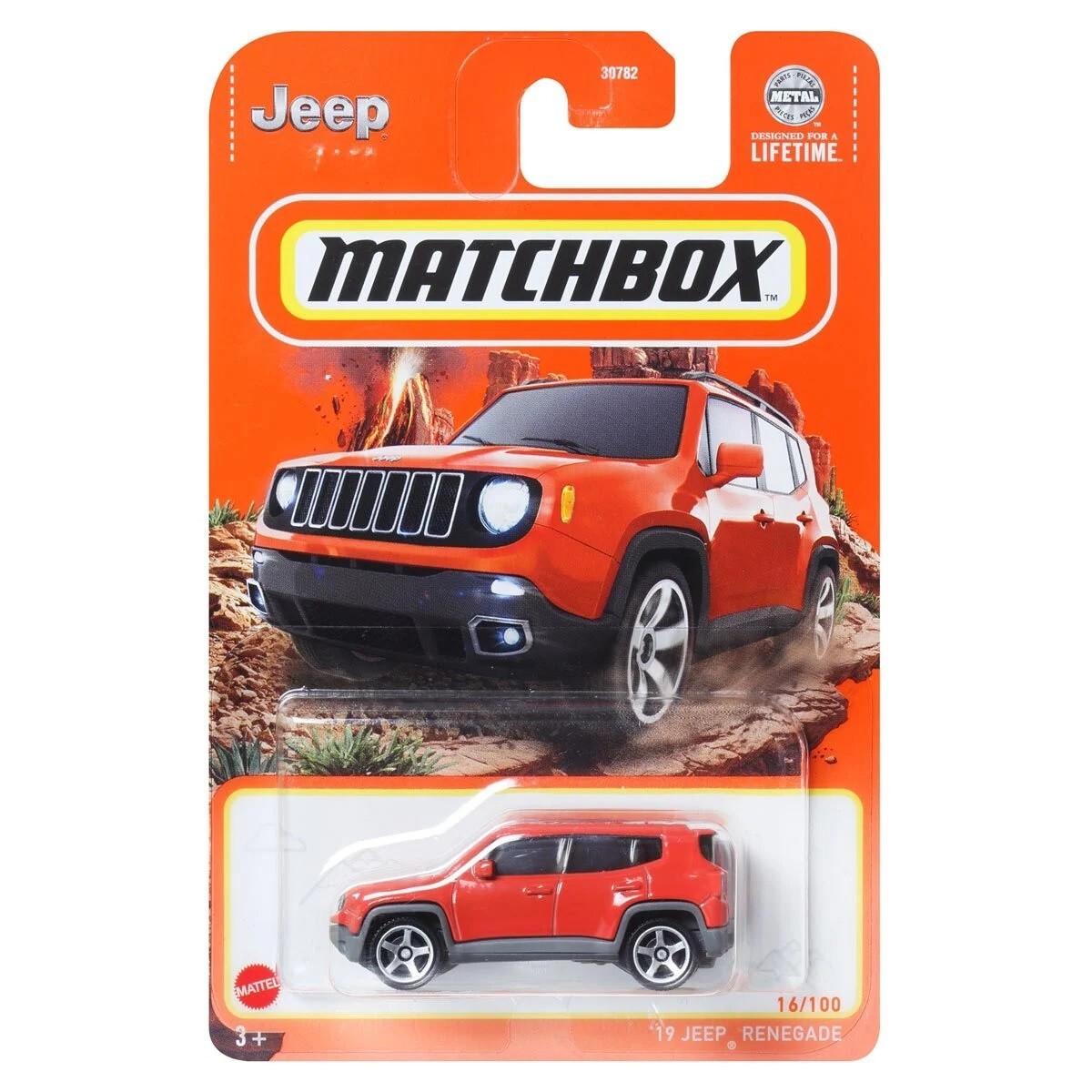 Matchbox - 2024 Mainline 16/100 '19 Jeep Renegade (BBHVL82) | eBay