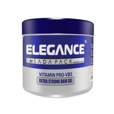 ELEGANCE Extra Strong Hair Styling Gel Vitamins B5 Protection Hair Gel - 500ml
