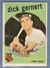 1959 Topps #13 Dick Gernert EX   GO425