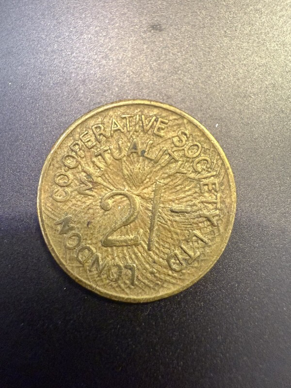 UN-DATED LONDON CO-OPERATIVE SOCIETY LTD - TWO SHILLINGS - MUTUALITY -P09744