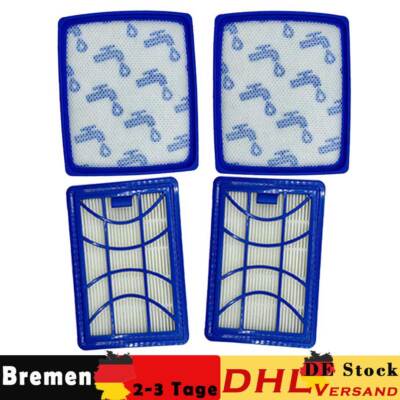 4x FC8003/01 Filter für Philips PowerPro Expert Staubsauger FC9729 FC9741 FC9742