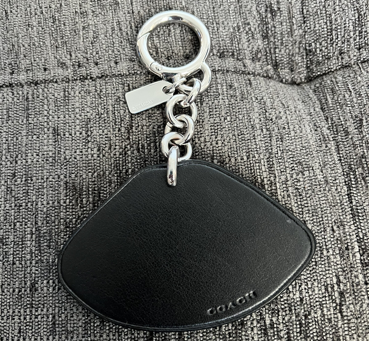 Coach Lip Bite Keychain Kiss Mouth Leather Bag Charm … Gem