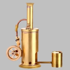 EngineXpert M6 Mini Steam Engine Model with Boiler - Live Steam Collectible