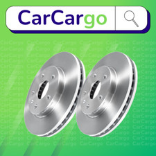 Premium Vented Front Brake Discs Chevrolet Malibu 2.4 2012-2024 296 mm