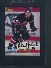 1995/96 Classic #49 Darryl Laplante Detroit Signed Auto *D6949