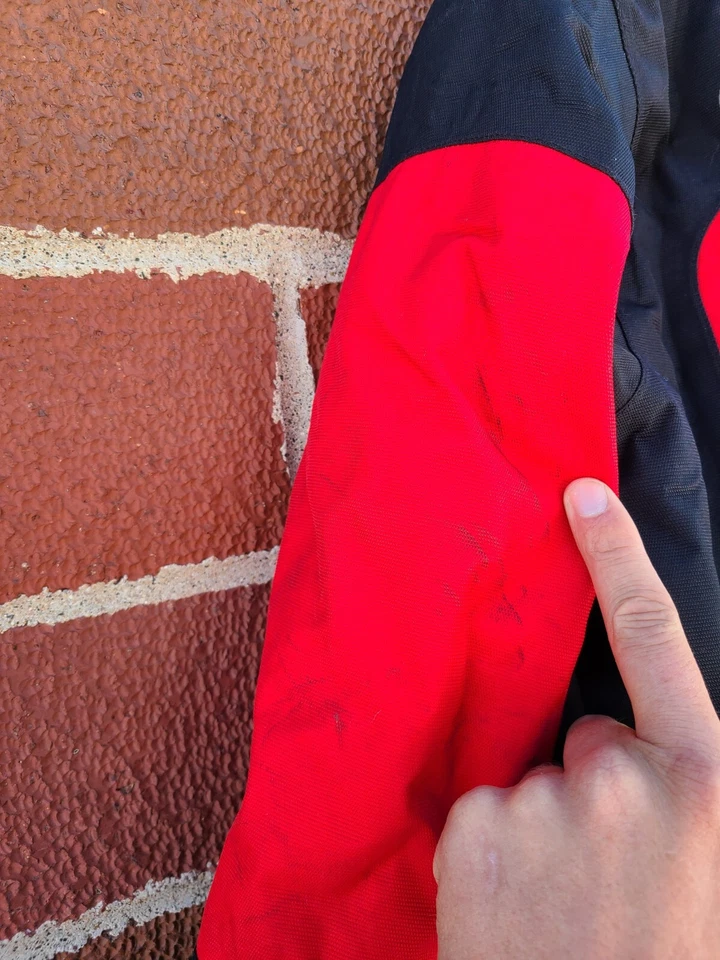 Abrigo chaqueta moto nieve polaris vintage talla juvenil xl rojo Foto 3 de 4