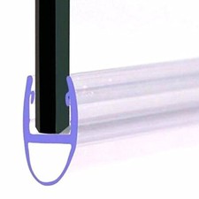Universal 4-6mm  Seal Bath Shower Screen Seal Glass
