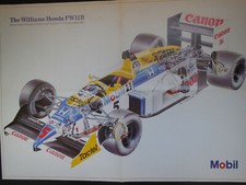 MOBIL Motor Racing Posters WILLIAMS