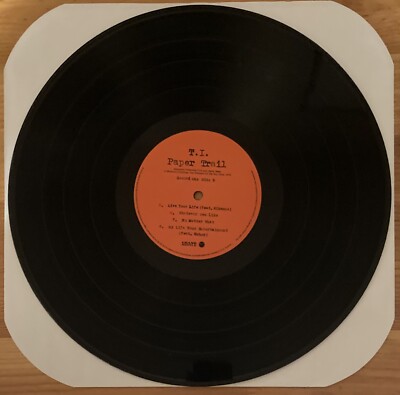 Paper Trail TI Vinyl LP Includes 2 Records 2008 Atlantic With