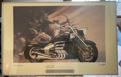 2 Frank Frazetta Honda dealership Valkyrie Rune posters RARE | eBay
